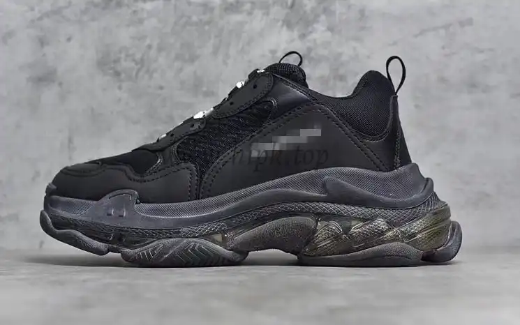 PK God Balencia Paris triple s all black2019 version newest sole official with retail materials ready to ship