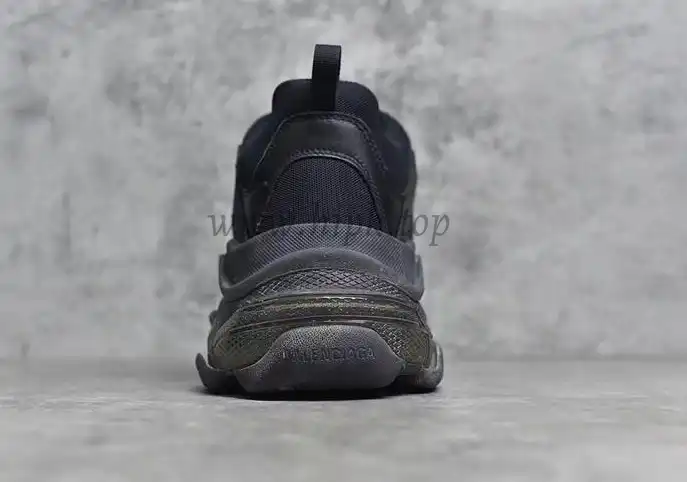 PK God Balencia Paris triple s all black2019 version newest sole official with retail materials ready to ship