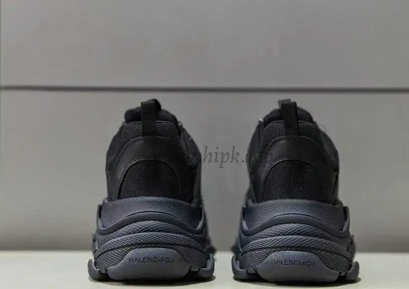 PK God Balencia Paris triple s all black2019 version newest sole official with retail materials ready to ship