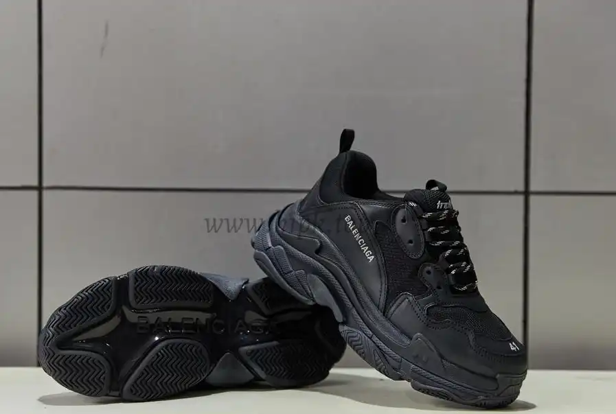 PK God Balencia Paris triple s all black2019 version newest sole official with retail materials ready to ship