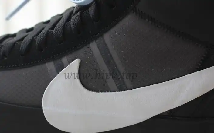 PK God OFF-WHITE x Nike Blazer Mid Black“GRIM REEPERS”retail materials ready