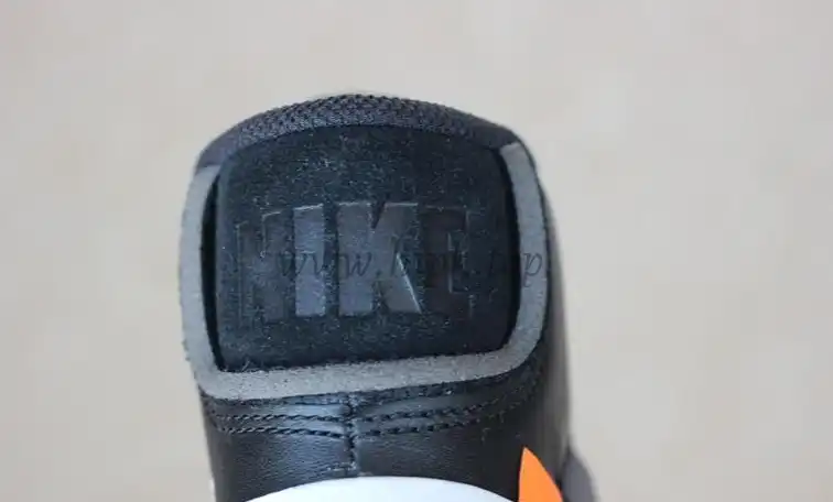 PK God OFF-WHITE x Nike Blazer Mid Black“GRIM REEPERS”retail materials ready