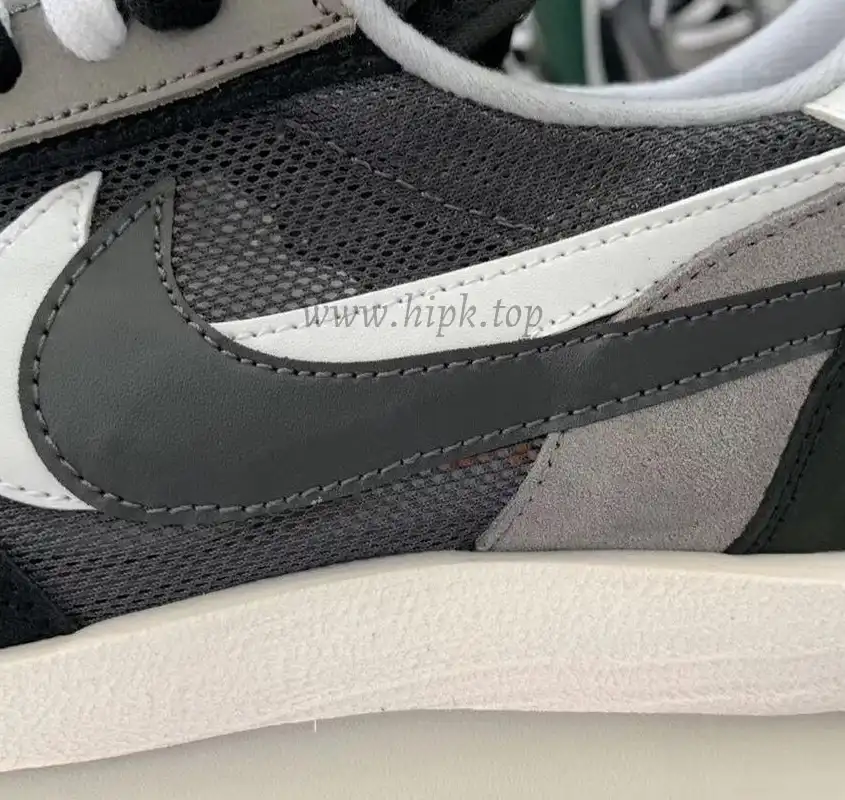 PK God Sacai X Nike LDV Waffle Black White retail matearials ready to ship