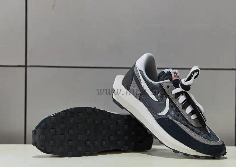 PK God Sacai X Nike LDV Waffle Black White retail matearials ready to ship