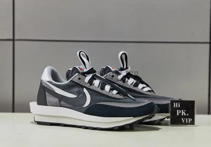 PK God Sacai X Nike LDV Waffle Black White retail matearials ready to ship