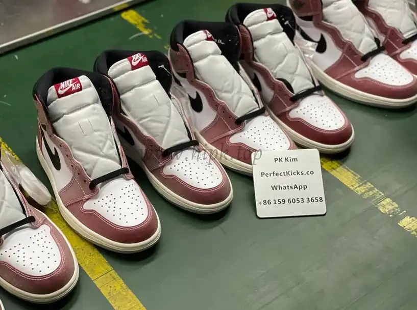 PK God Trophy Room X air Jordan 1 high retro OG Chicago retail materials ready to ship