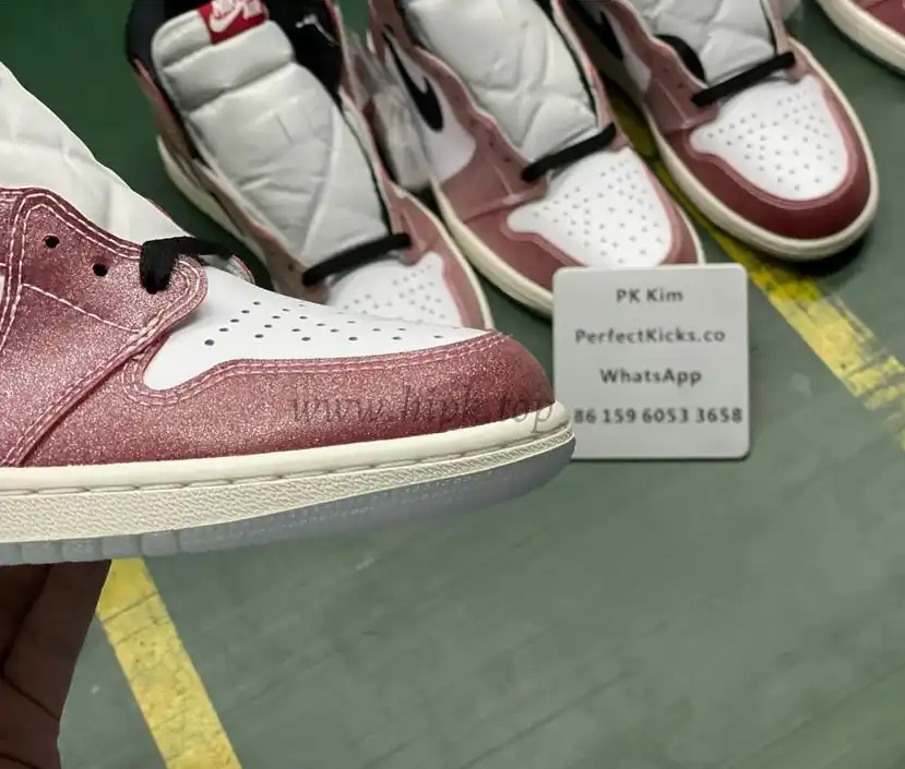 PK God Trophy Room X air Jordan 1 high retro OG Chicago retail materials ready to ship