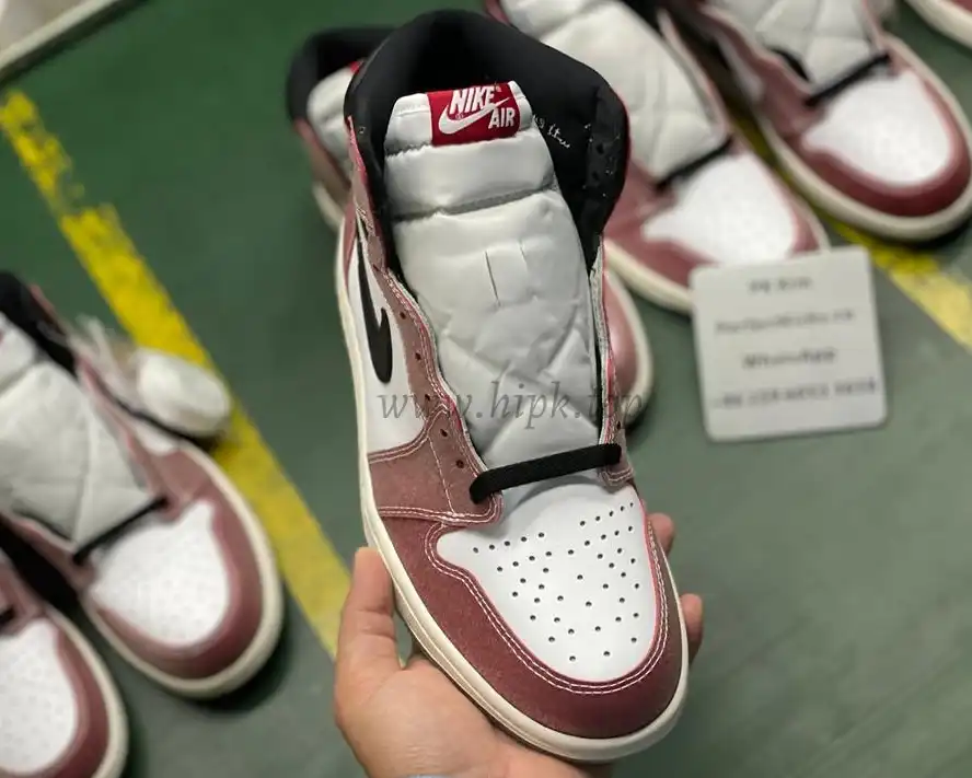 PK God Trophy Room X air Jordan 1 high retro OG Chicago retail materials ready to ship