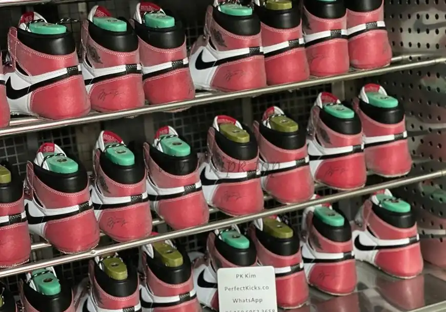 PK God Trophy Room X air Jordan 1 high retro OG Chicago retail materials ready to ship