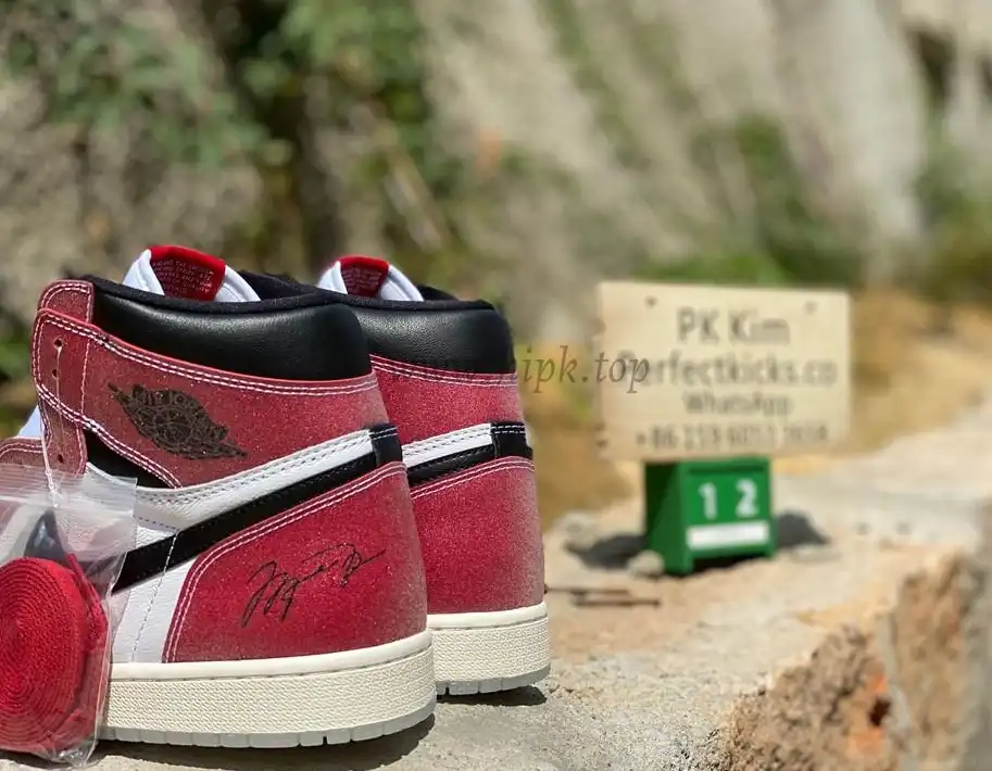 PK God Trophy Room X air Jordan 1 high retro OG Chicago retail materials ready to ship