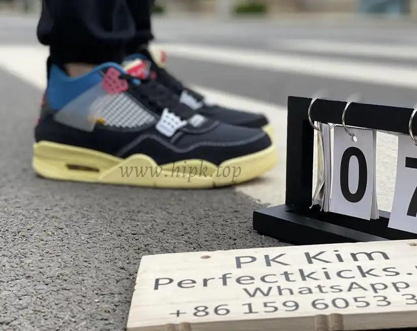 PK God Union x Air Jordan 4 OFF Nior retail materials ready to ship