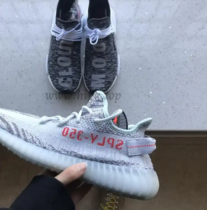 PK God Yeezy 350 V2 blue tint WITH REAL PREMEKNIT FROM HUAYIYI WHICH OFFER PRIMEKNIT TO ADIDAS DIRECTLY