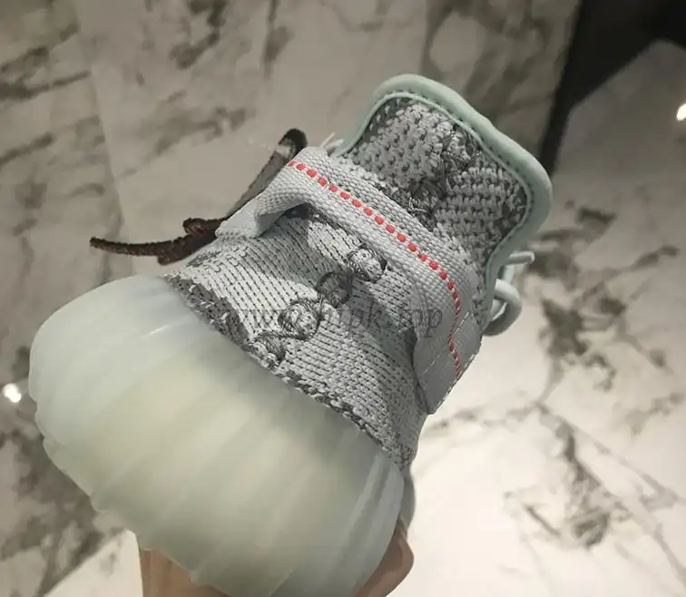 PK God Yeezy 350 V2 blue tint WITH REAL PREMEKNIT FROM HUAYIYI WHICH OFFER PRIMEKNIT TO ADIDAS DIRECTLY