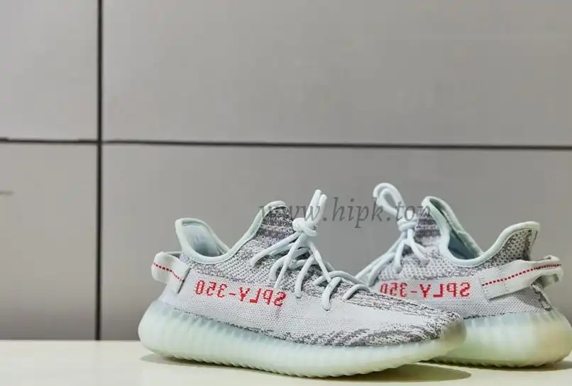 PK God Yeezy 350 V2 blue tint WITH REAL PREMEKNIT FROM HUAYIYI WHICH OFFER PRIMEKNIT TO ADIDAS DIRECTLY