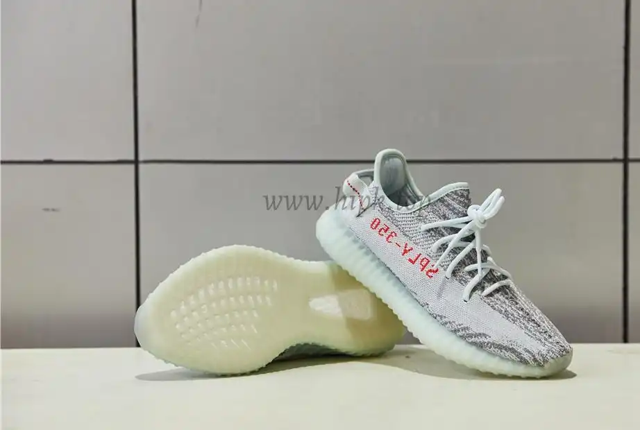 PK God Yeezy 350 V2 blue tint WITH REAL PREMEKNIT FROM HUAYIYI WHICH OFFER PRIMEKNIT TO ADIDAS DIRECTLY