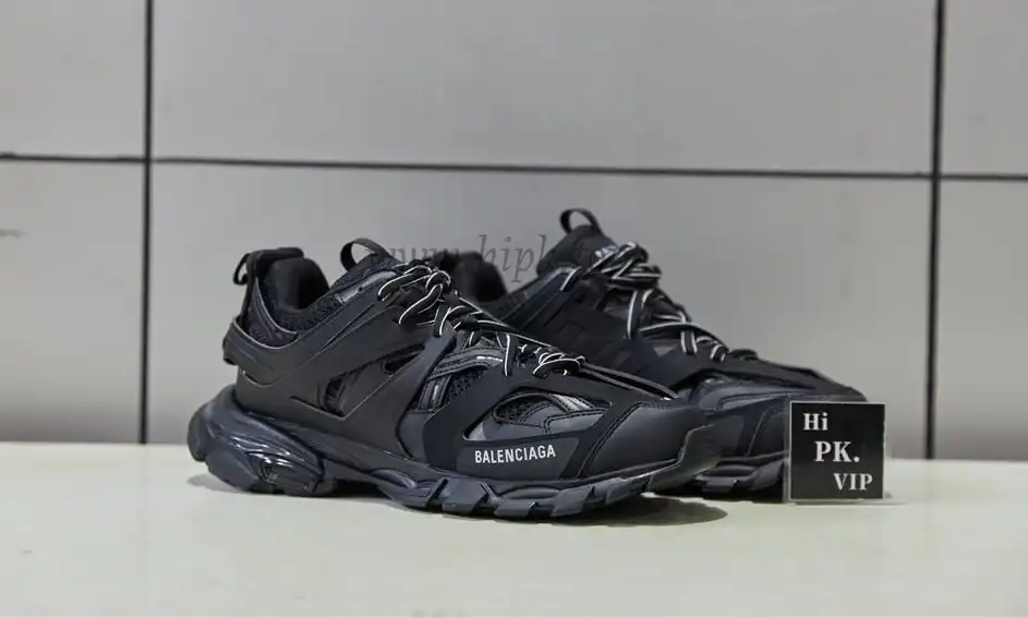 PK God exclusive Balencia Paris Track Sneakers ALL BLACK best version ready to ship