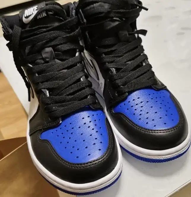 PKGod air Jordan 1 retro high OG white royal retail materials ready to ship