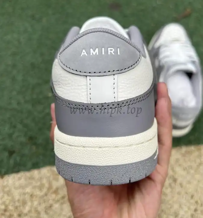 Pk God Amiri Men’s Skel LOW Sneakers GREY retail materials ready to ship