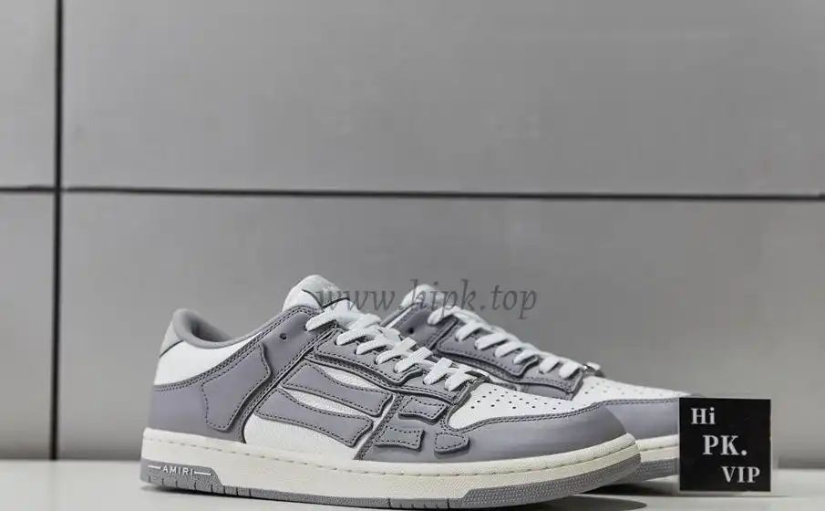 Pk God Amiri Men’s Skel LOW Sneakers GREY retail materials ready to ship