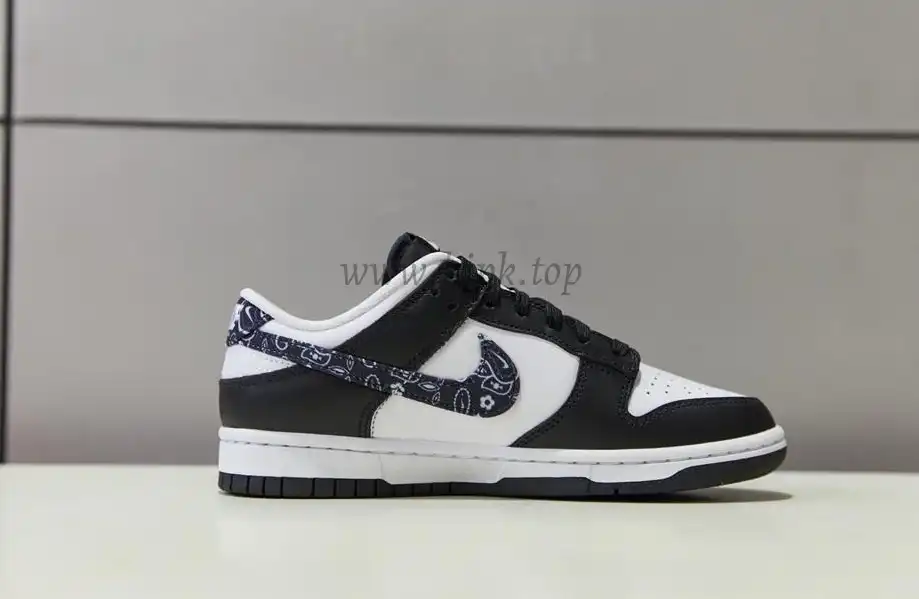 Pk God Nike Dunk Low Black Paisley retail materials ready to ship