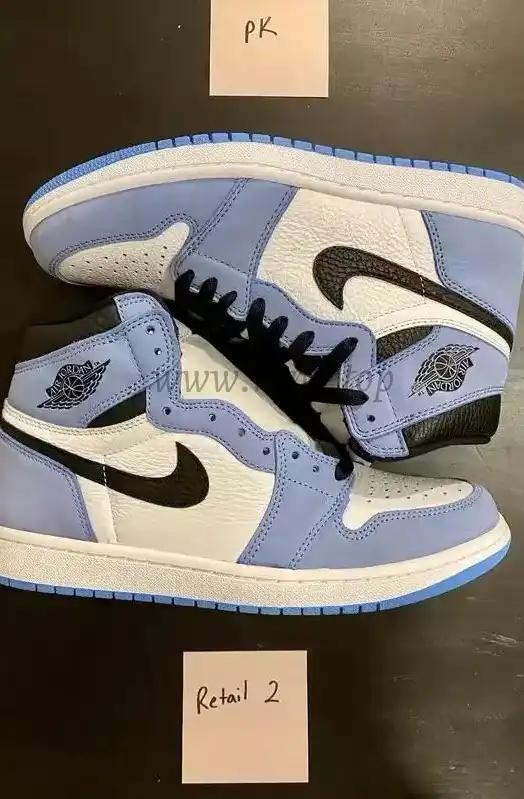 Pk God air Jordan 1 high OG university blue retail materials ready to ship