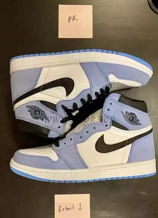 Pk God air Jordan 1 high OG university blue retail materials ready to ship