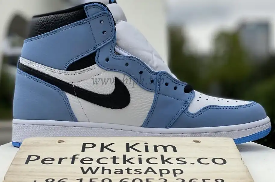 Pk God air Jordan 1 high OG university blue retail materials ready to ship