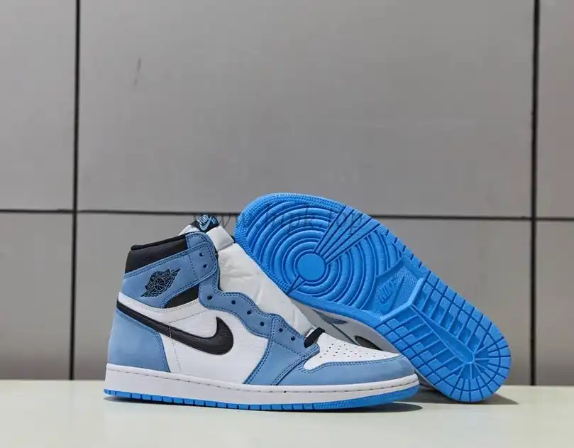 Pk God air Jordan 1 high OG university blue retail materials ready to ship