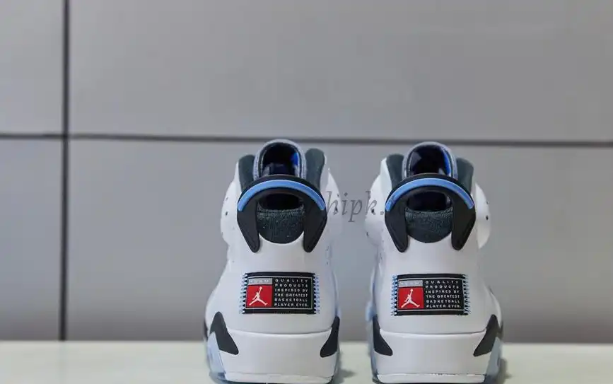 Pk God air Jordan 6 retro university blue retail materials ready to ship