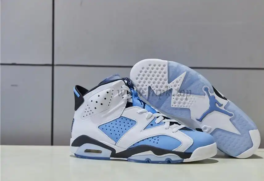 Pk God air Jordan 6 retro university blue retail materials ready to ship