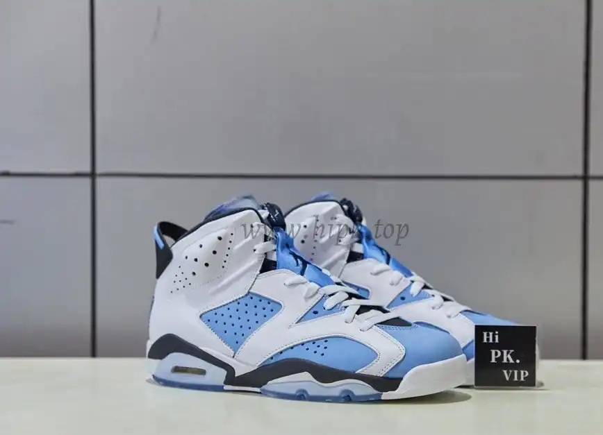 Pk God air Jordan 6 retro university blue retail materials ready to ship