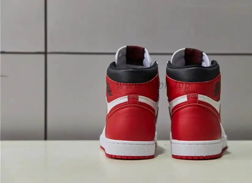 Pk God air jordan 1 retro heritage retail materials ready on March 20th