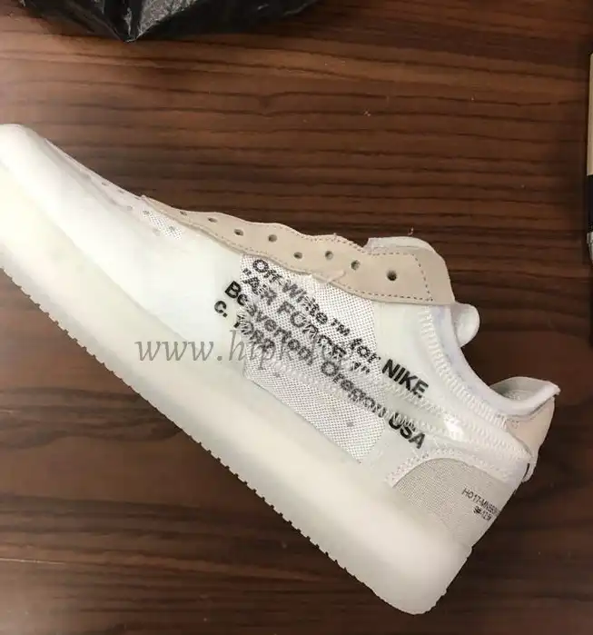 PK God Off-White Nike Air Force 1 One Low The 10 Ten Virgil Abloh retail materials ready to ship