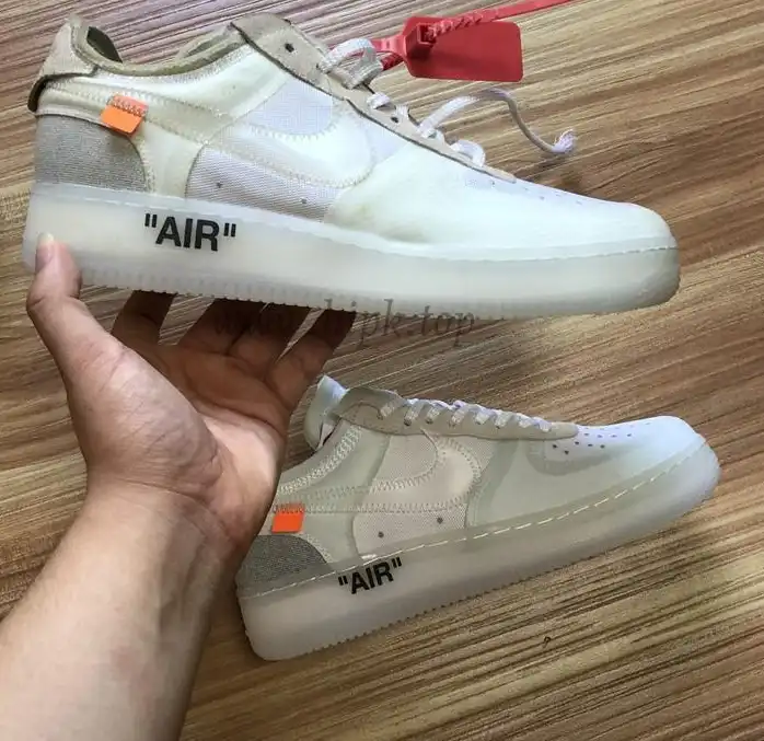 PK God Off-White Nike Air Force 1 One Low The 10 Ten Virgil Abloh retail materials ready to ship