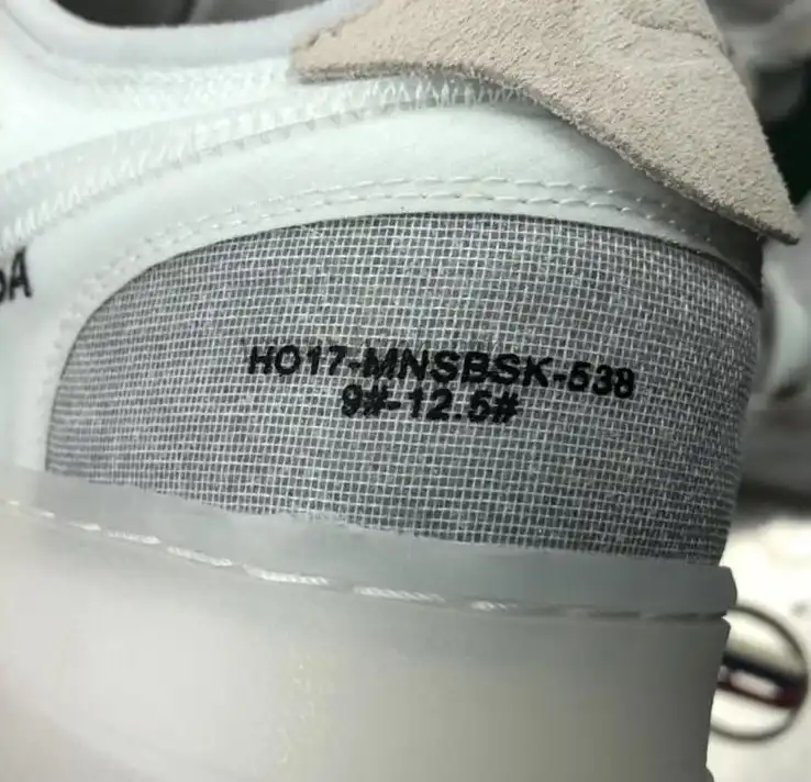 PK God Off-White Nike Air Force 1 One Low The 10 Ten Virgil Abloh retail materials ready to ship