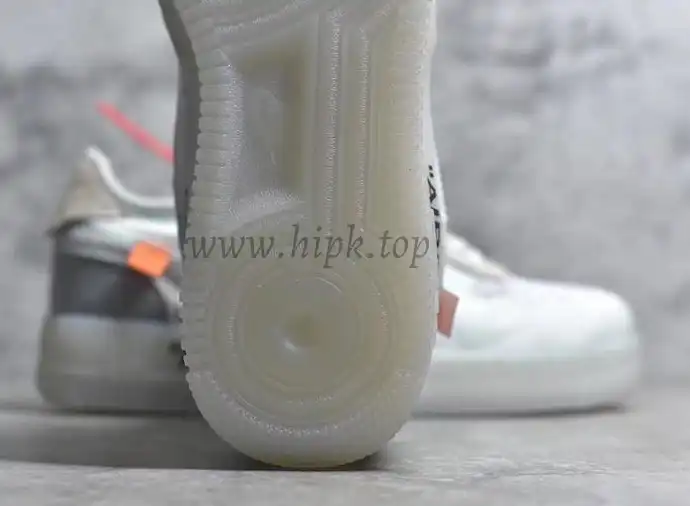 PK God Off-White Nike Air Force 1 One Low The 10 Ten Virgil Abloh retail materials ready to ship