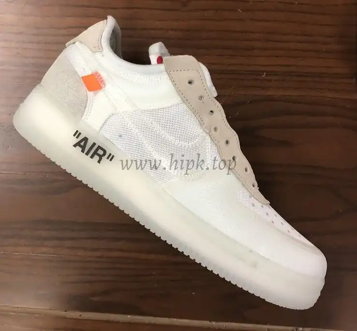 PK God Off-White Nike Air Force 1 One Low The 10 Ten Virgil Abloh retail materials ready to ship