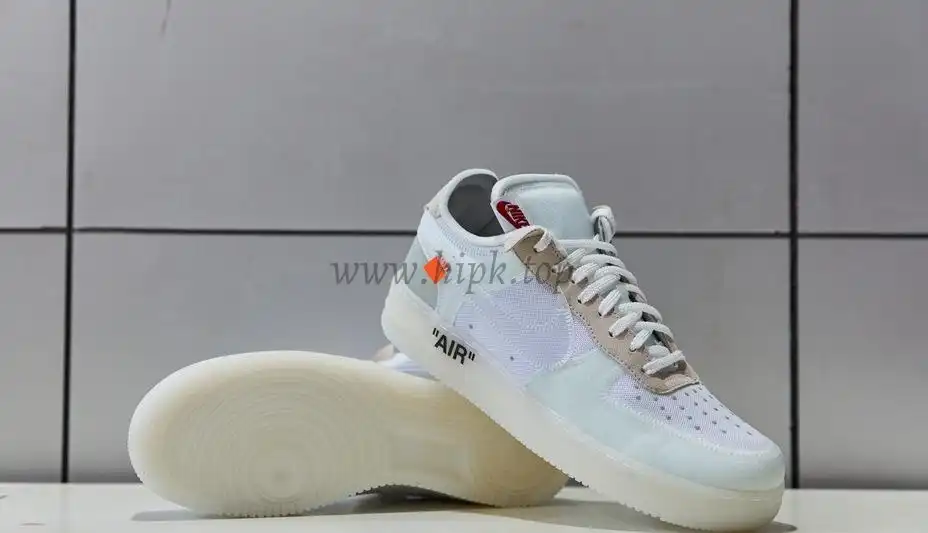 PK God Off-White Nike Air Force 1 One Low The 10 Ten Virgil Abloh retail materials ready to ship