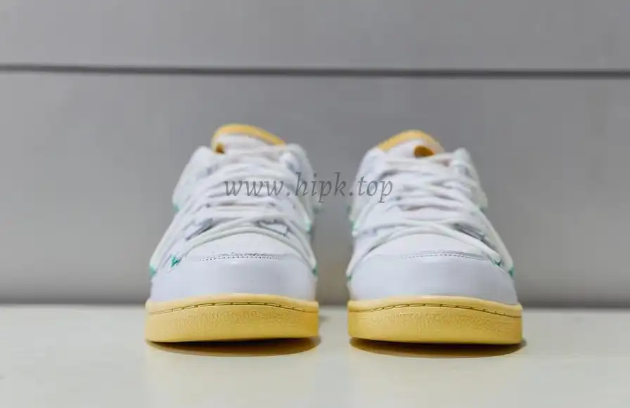 Pk God off white X dunk low the 50 white silver retail materials ready to ship