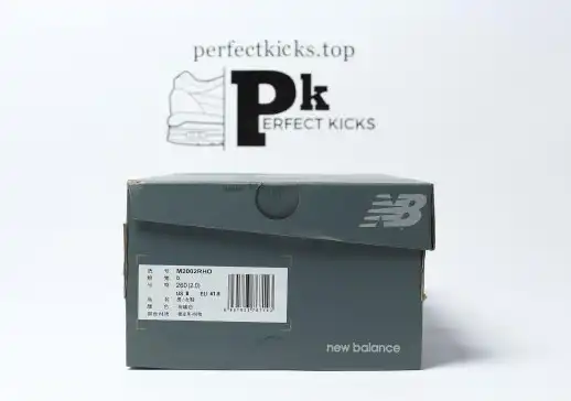 PK GOD New Balance 2002R Black Dark Grey RETAIL MATERIALS READY TO SHIP