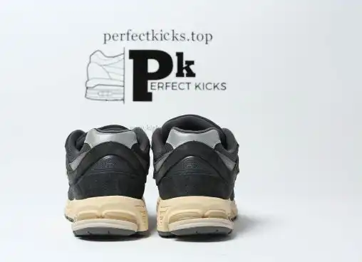 PK GOD New Balance 2002R Black Dark Grey RETAIL MATERIALS READY TO SHIP