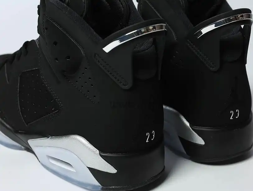 PK GOD Air Jordan 6 Retro Metallic Silver RETAIL MATERIALS READY TO SHIP