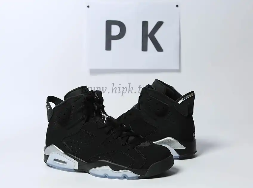 PK GOD Air Jordan 6 Retro Metallic Silver RETAIL MATERIALS READY TO SHIP