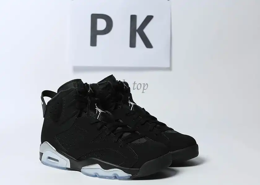 PK GOD Air Jordan 6 Retro Metallic Silver RETAIL MATERIALS READY TO SHIP