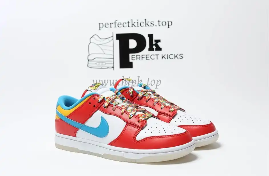 PK GOD Dunk Low SB LeBron Fruity Pebbles RETAIL MATERIALS READY TO SHIP