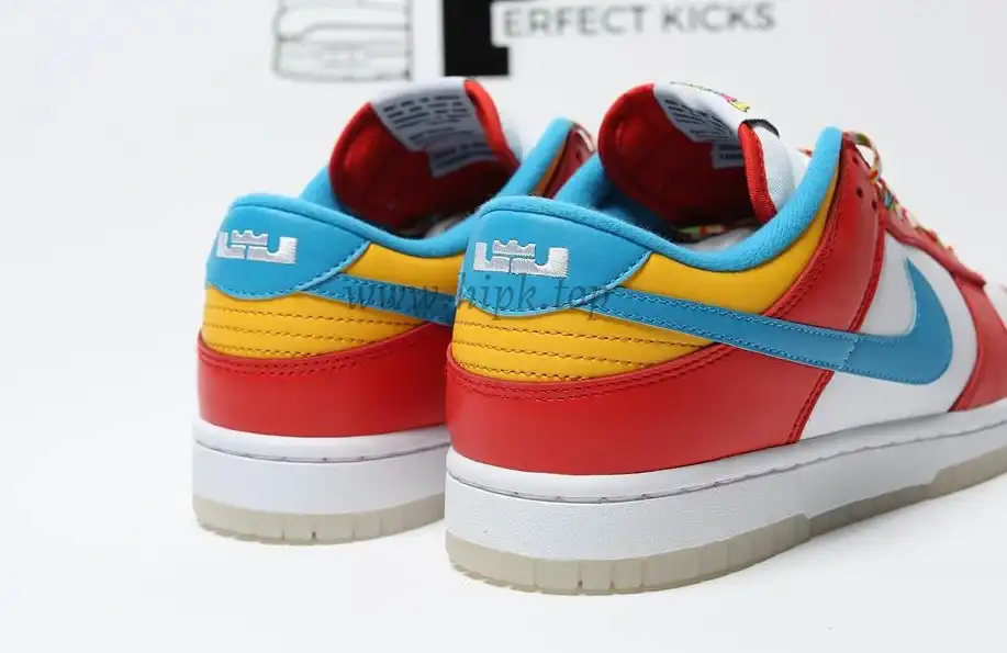 PK GOD Dunk Low SB LeBron Fruity Pebbles RETAIL MATERIALS READY TO SHIP