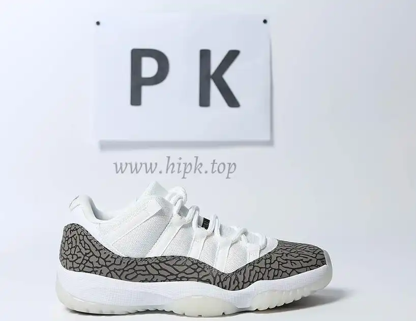 PK GOD Jordan 11 Retro Low IE White Cement RETAIL MATERIALS READY TO SHIP