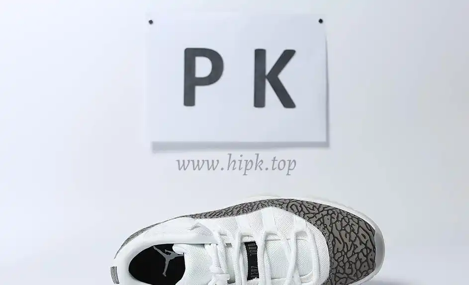 PK GOD Jordan 11 Retro Low IE White Cement RETAIL MATERIALS READY TO SHIP