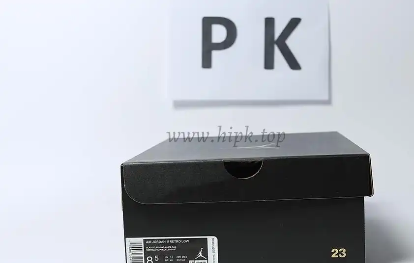 PK GOD Jordan 11 Retro Low IE White Cement RETAIL MATERIALS READY TO SHIP