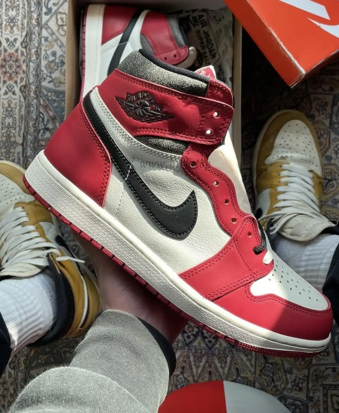 PK GOD Jordan 1 Retro High OG Lost And Found 3.0 RETAIL MATERIALS READY TO SHIP